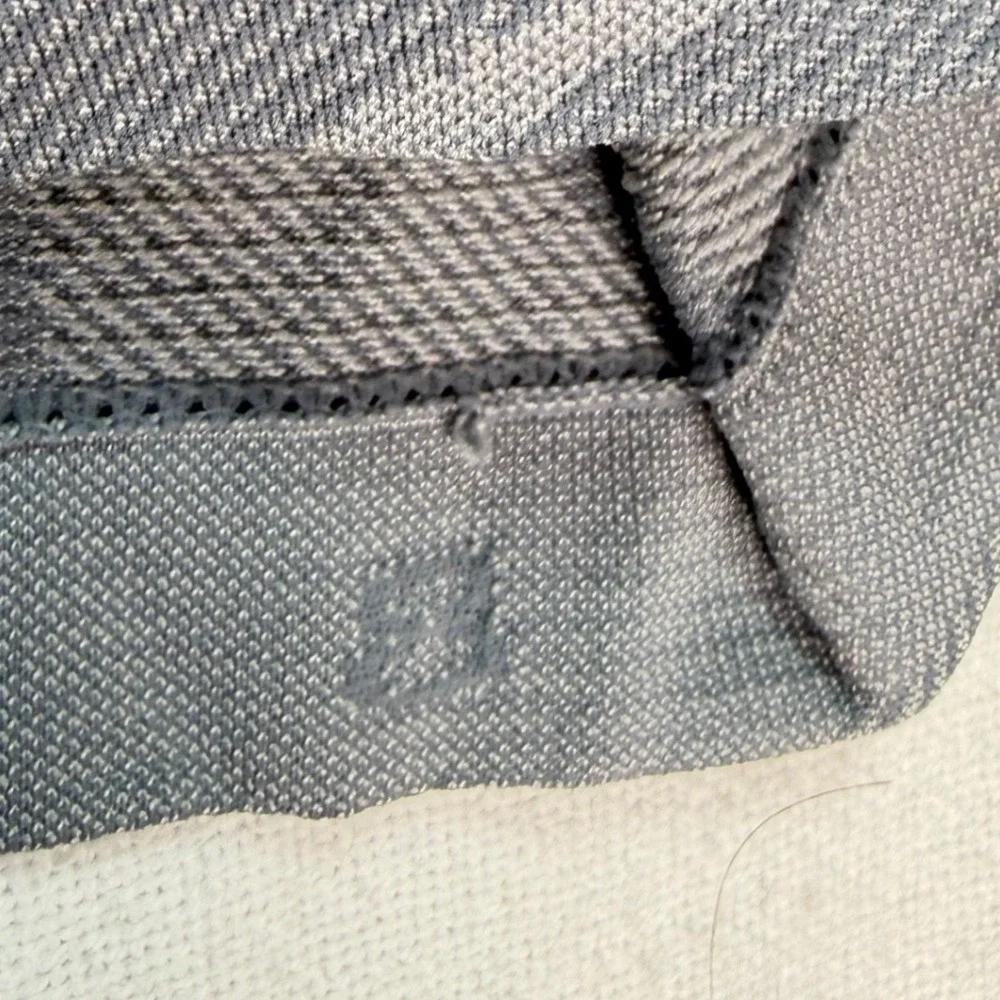 Lululemon Swiftly Tech Short Sleeve 2.0‎ Marble Mix Rhino Grey White Size 8